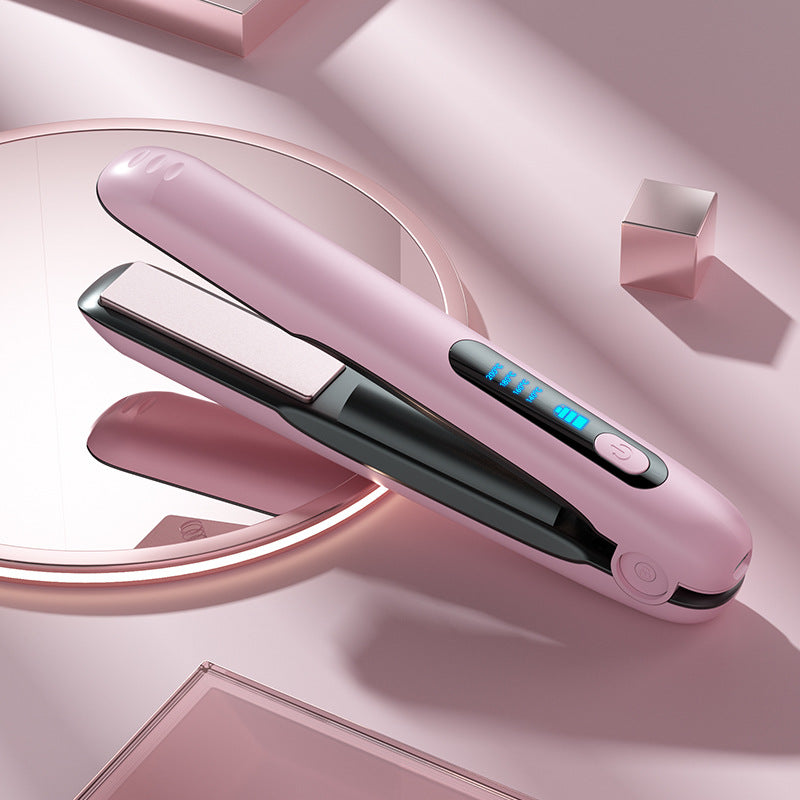 Kabelloser 2-in-1 Mini-Haarglätter & Lockenstab