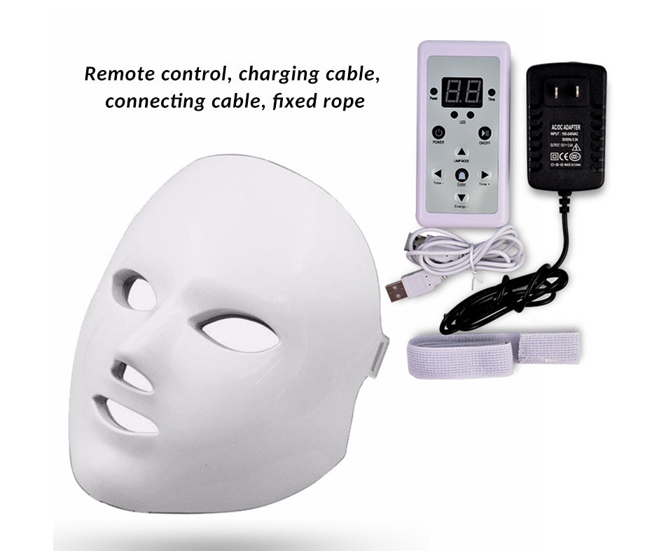 LED Gesichtsmaske zur Hautpflege