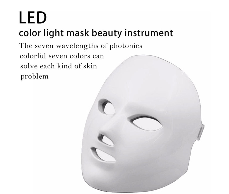 LED Gesichtsmaske zur Hautpflege