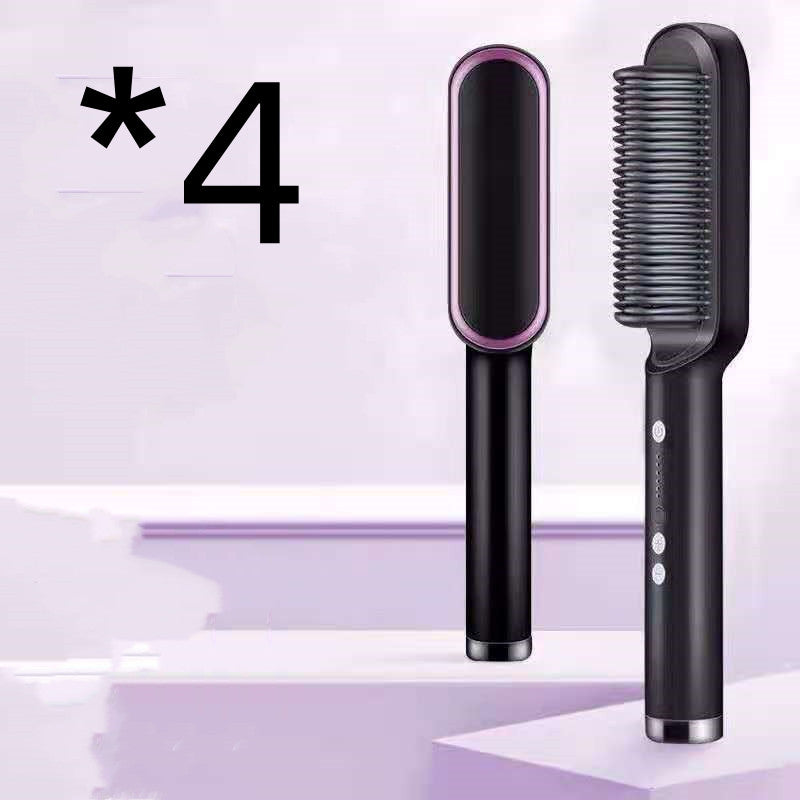 2-in-1 Haarglätter & Heißkamm