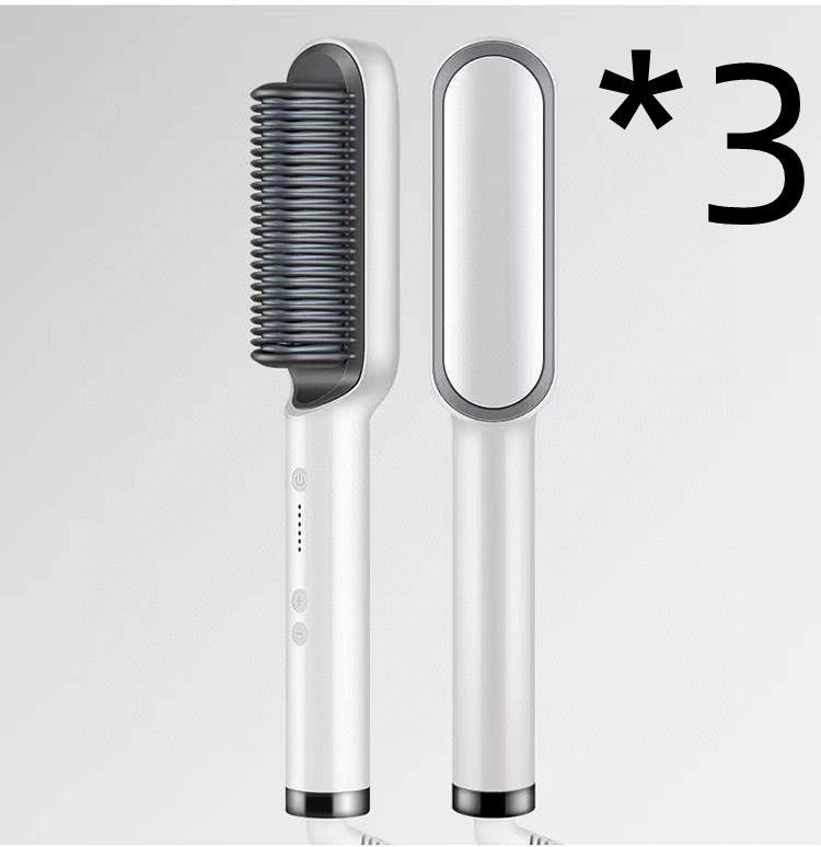 2-in-1 Haarglätter & Heißkamm