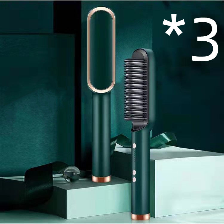 2-in-1 Haarglätter & Heißkamm