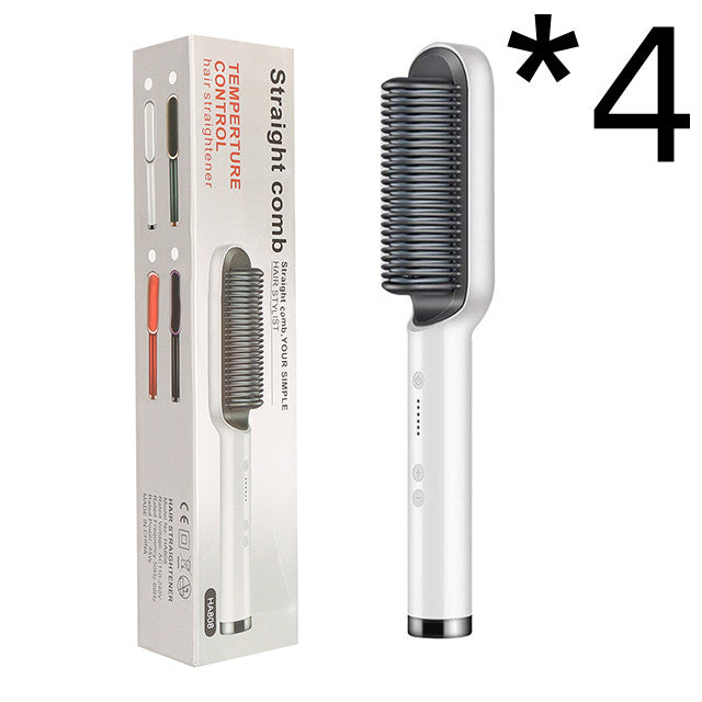 2-in-1 Haarglätter & Heißkamm