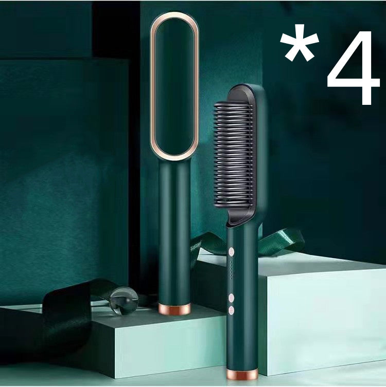 2-in-1 Haarglätter & Heißkamm
