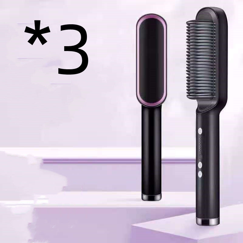 2-in-1 Haarglätter & Heißkamm